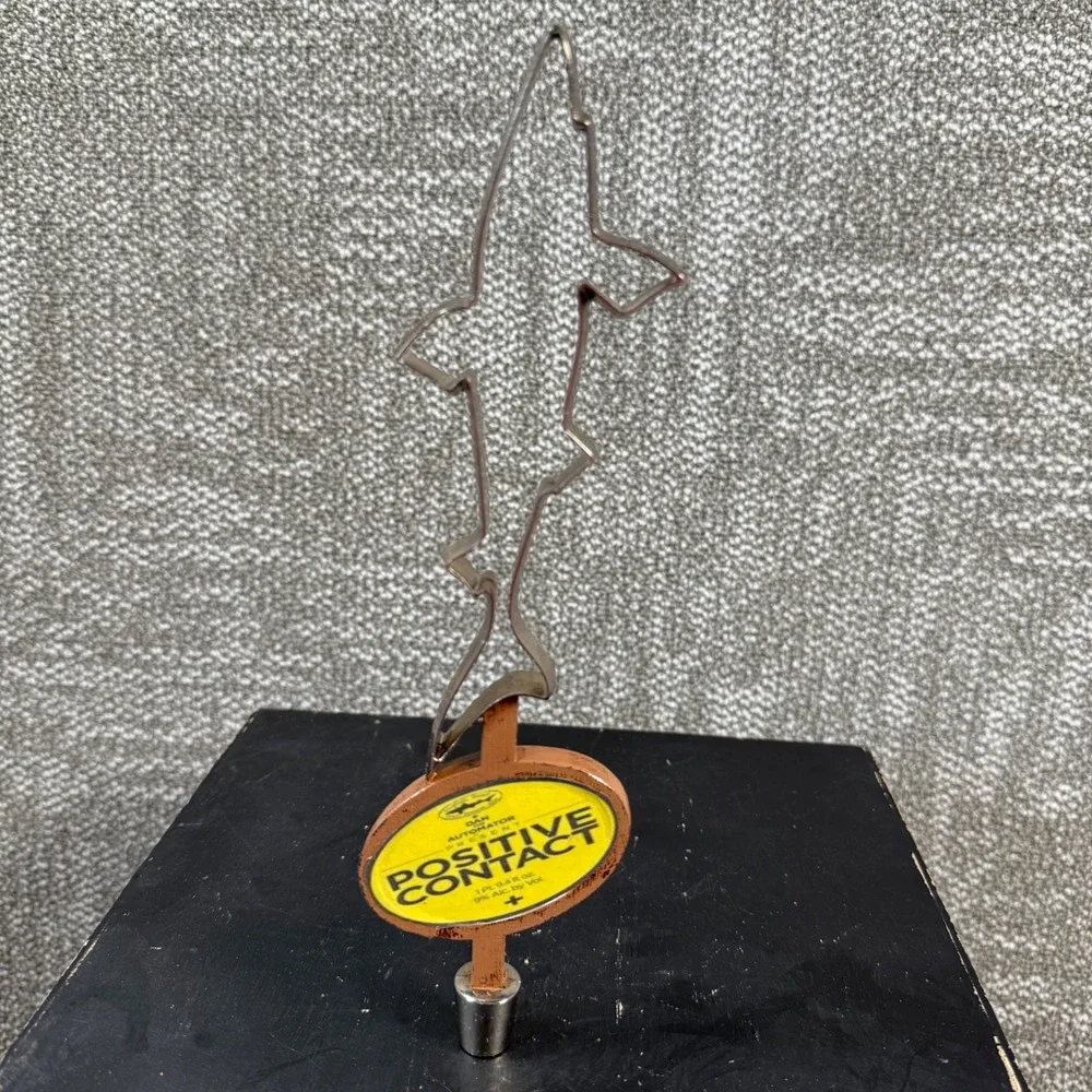 Dogfish Head Positive Contact Beer Tap Handle Cookie Cutter Shark Fin Rare